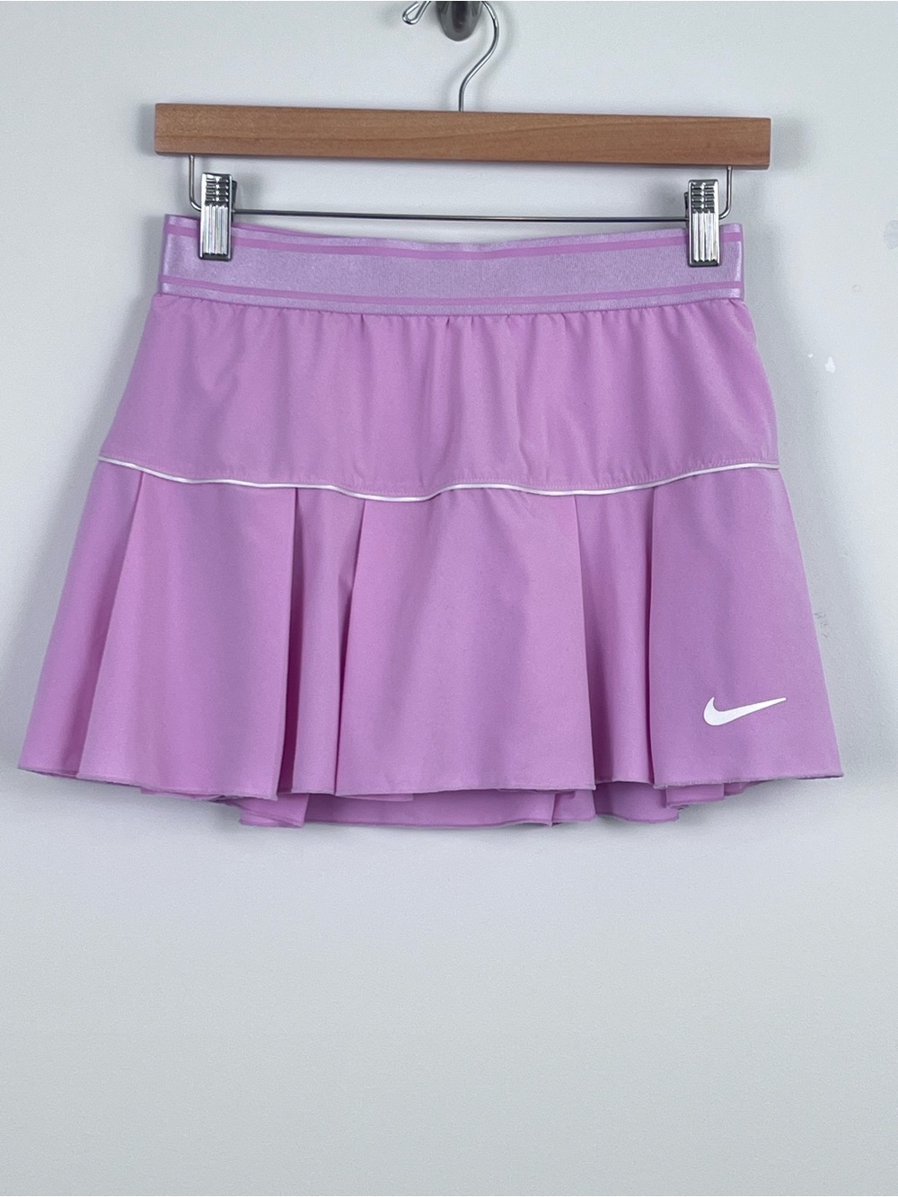 Nike Women's Dri-Fit Pink Pleated Golf Tennis Skort Size S; Pickle Ball, Barbie